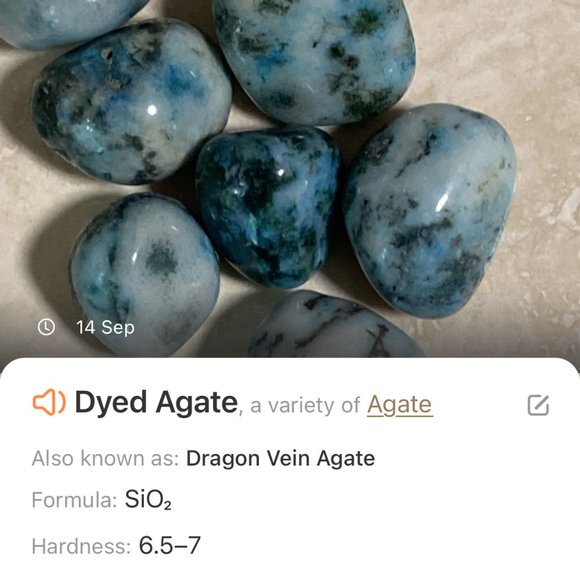 Rustic Agate & Fluorite Copper Necklace, Genuine Green Tumbled Gemstone - Picture 10 of 12